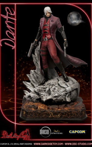 Dante Exclusive Devil May Cry 1 Premium Statue by Darkside Collectibles Studio