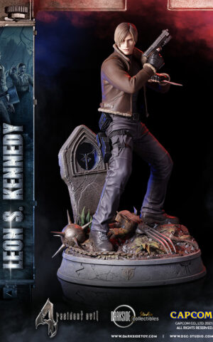 Leon Kennedy Resident Evil 4 Premium Statue by Darkside Collectibles Studio