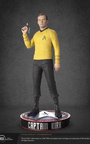 CAPTAIN JAMES T. KIRK 1/3 SCALE MUSEUM STATUE BY DARKSIDE COLLECTIBLES STUDIO