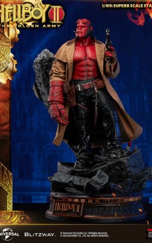 Hellboy II The Golden Army Superb 1/4 Statue Hellboy by Blitzway