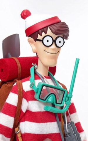 Wally Where's Wally? Mega Hero 1/6 Action Figure by Blitzway