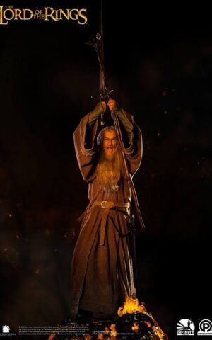 Gandalf The Grey Ultimate Edition Lord Of The Rings Master Forge Series 1/2 Statue by Infinity Studio