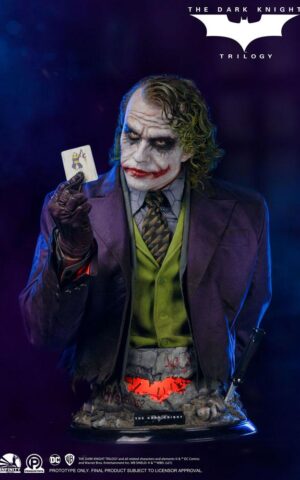 Joker The Dark Knight Life-Size Bust by Infinity Studio