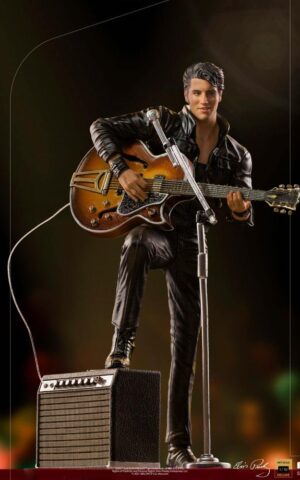 Comeback Special Elvis Presley Deluxe Art 1/10 Scale Statue by Iron Studios