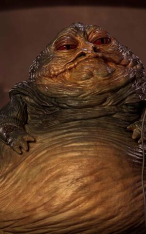 Jabba The Hutt Star Wars Deluxe Art 1/10 Scale Statue by Iron Studios