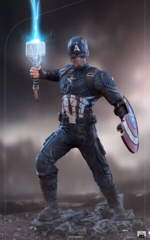 Captain America Ultimate The Infinity Saga BDS Art 1/10 Scale Statue by Iron Studios