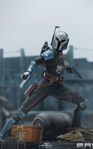 Bo-Katan Star Wars The Mandalorian BDS Art 1/10 Scale Statue by Iron Studios