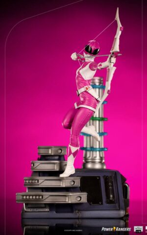 Pink Ranger Power Rangers BDS Art 1/10 Scale Statue by Iron Studios