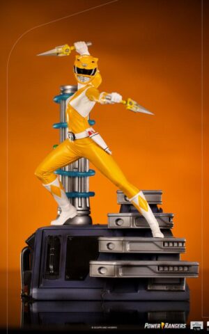 Yellow Ranger Power Rangers BDS Art 1/10 Scale Statue by Iron Studios