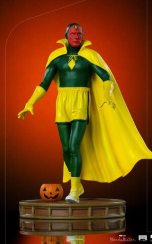 Vision Halloween Version WandaVision Art 1/10 Scale Statue by Iron Studios