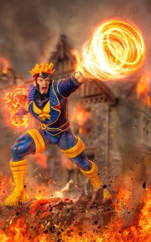 Havok (X-Men) Marvel Comics BDS Art 1/10 Scale Statue by Iron Studios