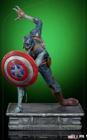 Captain America Zombie What If...? Art 1/10 Scale Statue by Iron Studios