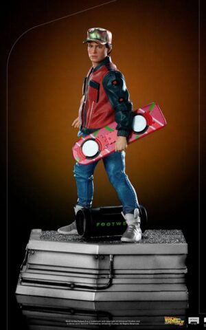 Marty McFly Back to the Future II Art 1/10 Scale Statue by Iron Studios