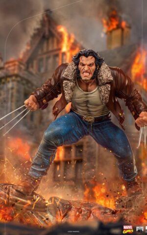 Logan (X-Men) Marvel Comics BDS Art 1/10 Scale Statue by Iron Studios