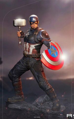 Captain America Avengers Infinity Saga Legacy Replica 1/4 Statue by Iron Studios