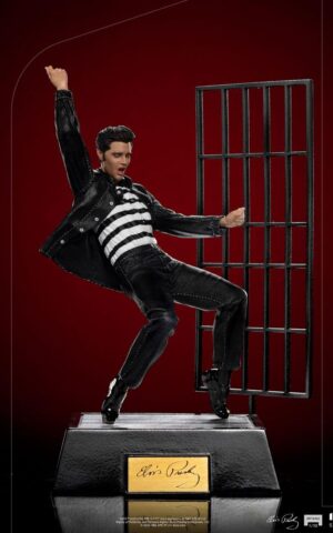 Jailhouse Rock Elvis Presley Art 1/10 Scale Statue by Iron Studios