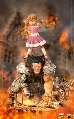 Albert & Elsie-Dee (X-Men) Marvel Comics BDS Art 1/10 Scale Statue by Iron Studios