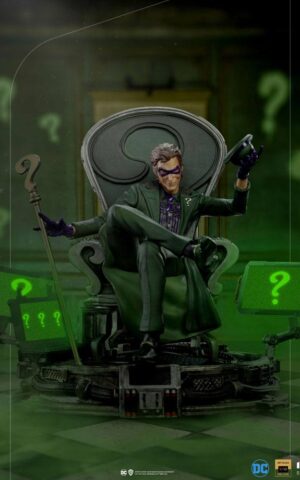 The Riddler DC Comics Deluxe Art 1/10 Scale Statue by Iron Studios