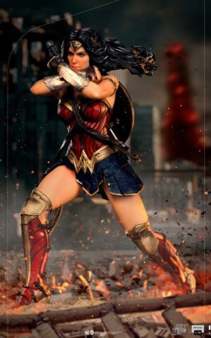 Wonder Woman Zack Snyder's Justice League Art 1/10 Scale Statue by Iron Studios