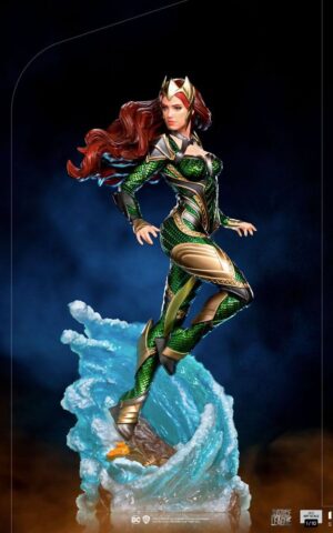 Mera Zack Snyder's Justice League BDS Art 1/10 Scale Statue by Iron Studios