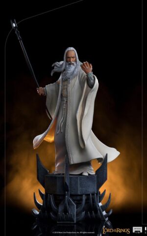 Saruman Lord Of The Rings BDS Art 1/10 Scale Statue by Iron Studios