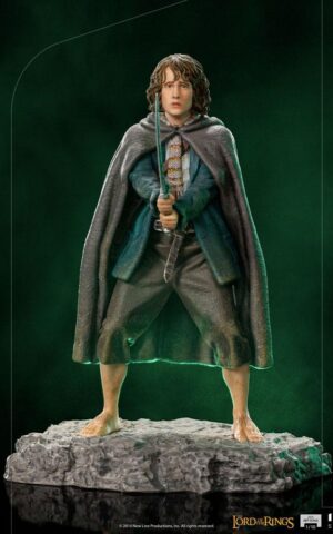 Pippin Lord Of The Rings BDS Art 1/10 Scale Statue by Iron Studios