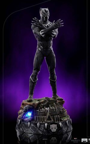 Black Panther Deluxe The Infinity Saga Art 1/10 Scale Statue by Iron Studios