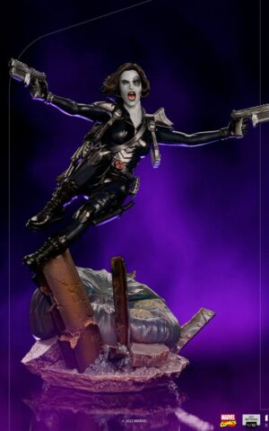 Domino (X-Men) Marvel Comics BDS Art 1/10 Scale Statue by Iron Studios