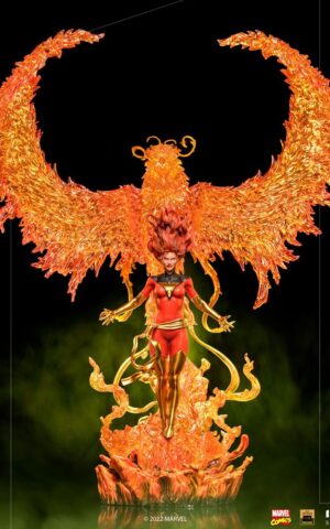 Phoenix (X-Men) Marvel Comics BDS Deluxe Art 1/10 Scale Statue by Iron Studios