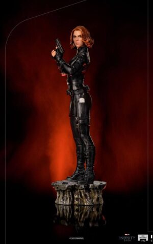 Black Widow Battle of NY The Infinity Saga BDS Art 1/10 Scale Statue by Iron Studios