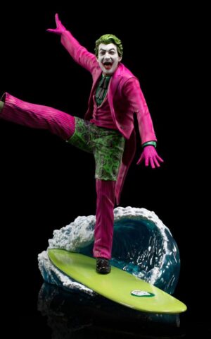 The Joker Batman 1966 Deluxe BDS Art 1/10 Scale Statue by Iron Studios