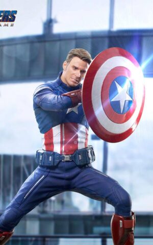 Captain America 2023 Avengers Endgame BDS Art 1/10 Scale Statue by Iron Studios