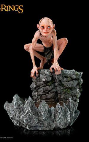 Gollum Lord Of The Rings Deluxe Art 1/10 Scale Statue by Iron Studios