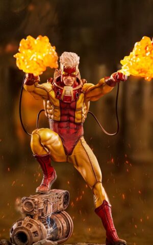 Pyro Marvel Comics BDS Art 1/10 Scale Statue by Iron Studios