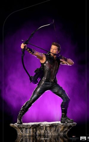 Hawkeye Battle of NY The Infinity Saga BDS Art 1/10 Scale Statue by Iron Studios