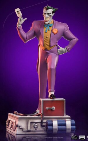 Joker Batman The Animated Series Art 1/10 Scale Statue by Iron Studios