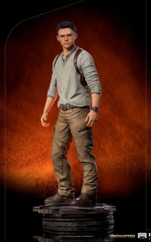 Nathan Drake Uncharted Movie Art 1/10 Scale Statue by Iron Studios