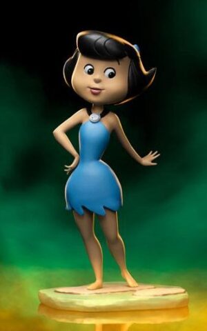 Betty Rubble The Flintstones Art 1/10 Scale Statue by Iron Studios