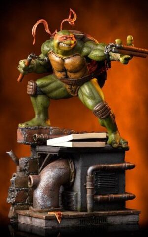 Michelangelo Teenage Mutant Ninja Turtles Art 1/10 Scale Statue by Iron Studios