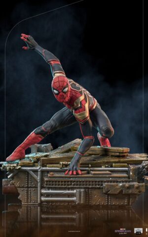 Spider-Man Peter #1 Spider-Man No Way Home BDS 1/10 Art Scale Deluxe Statue by Iron Studios