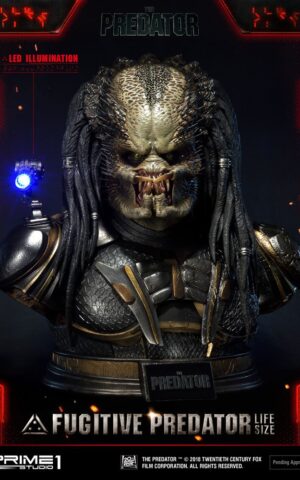 Fugitive Predator Life-Size Bust by Prime 1 Studio