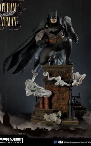 Gotham By Gaslight Batman Black Version Batman Arkham Origins 1/5 Statue by Prime 1 Studio