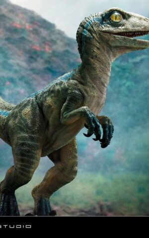 Baby Blue Jurassic World Fallen Kingdom Prime Collectibles 1/2 Statue by Prime 1 Studio