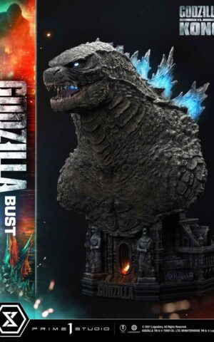 Godzilla Bonus Version Godzilla vs Kong Bust by Prime 1 Studio