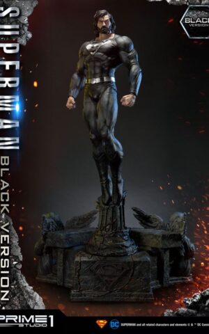 Superman Black Version Batman Hush 1/3 Statue by Prime 1 Studio