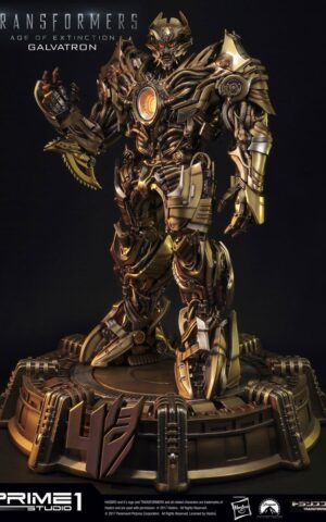 Galvatron Gold Version Transformers Age of Extinction Statue by Prime 1 Studio