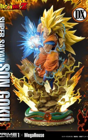 Super Saiyan Son Goku Deluxe Version Dragon Ball Z 1/4 Statue by Prime 1 Studio