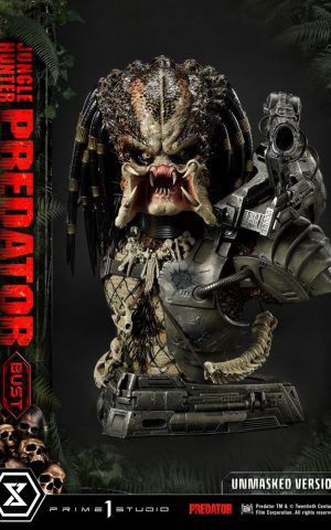 Jungle Hunter Predator Unmasked Version Predator 1/3 Bust by Prime 1 Studio