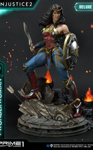 Wonder Woman Deluxe Version Injustice 2 1/4 Statue by Prime 1 Studio