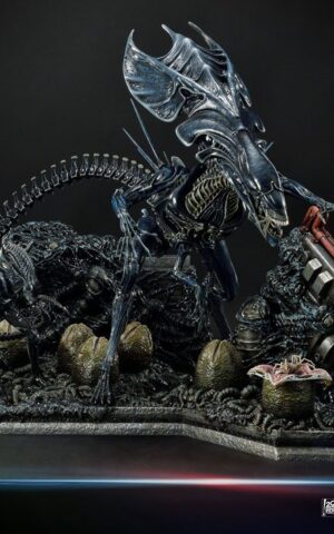 Queen Alien Battle Diorama Aliens Premium Masterline Series Statue by Prime 1 Studio